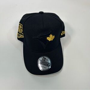New Era 9Forty Toronto Blue Jays 40th Season black and gold